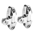 thumbnail image 1 of 2Pcs Boats Top Mount Rotating Deck Hinge 180 Degree Rotation with Rubber Pad Marine Yacht Hardware Accessories, 1 of 6