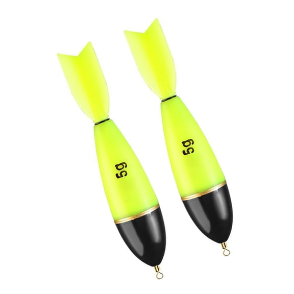 2Pcs Bobbers for Fishing Bobbers Glow Lighted Fishing Float Night Lighting Fishing Float Night Lighting Bobbers