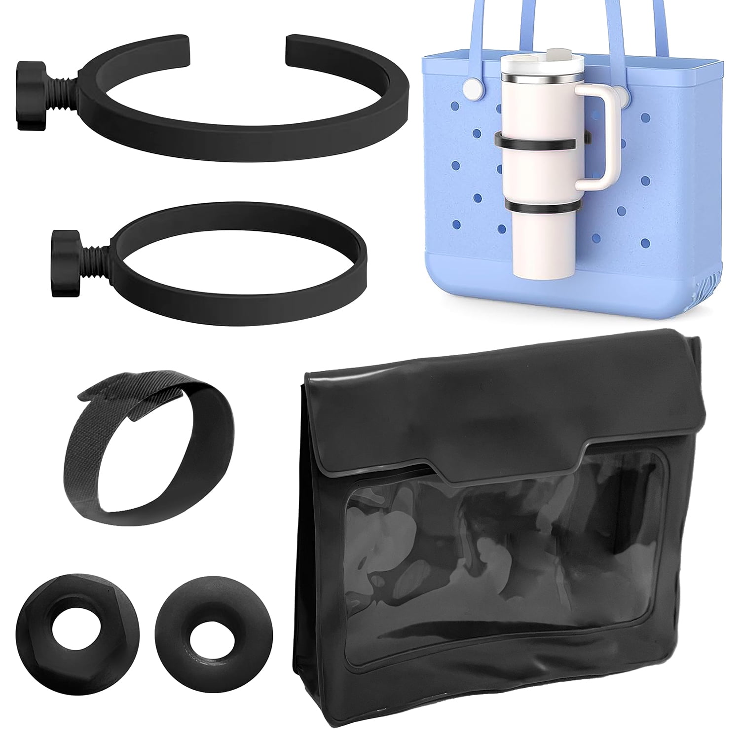 2Pcs Bogg Bag Accessories-Cup Holder, Insert Drink Holder for All