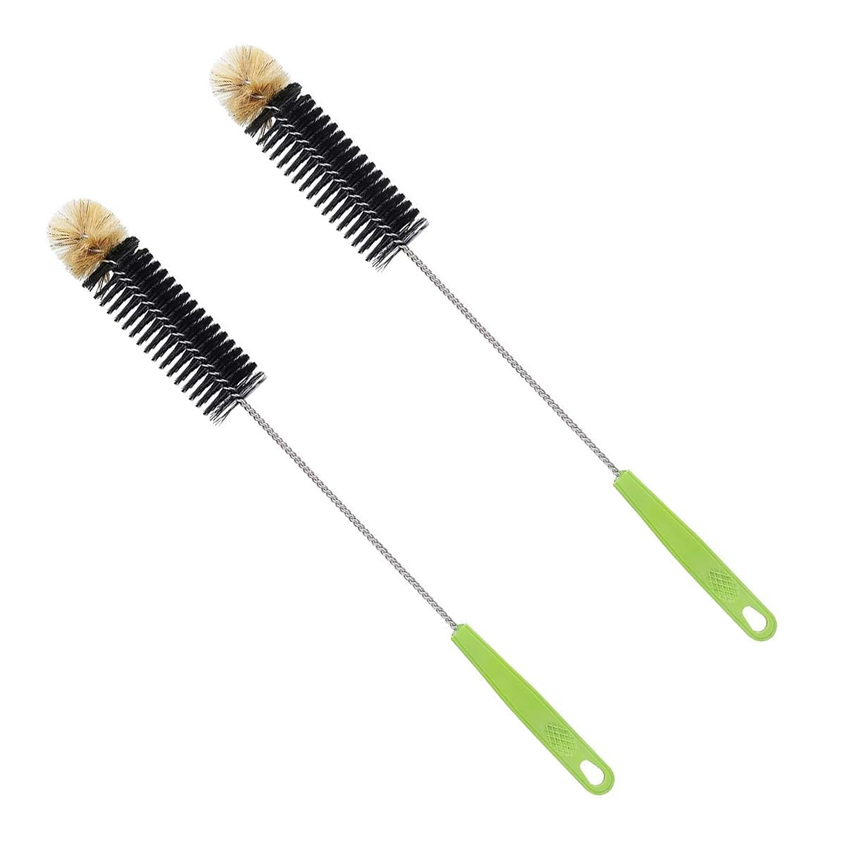 2Pcs Bottle Brush, 17" Long Handle Bendable Cleaning Brushes Scrubbing