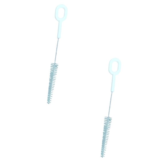 2Pcs Bottle Cleaning Brush With Hooks Scratch Nylon Suitable For Bottles Spouts Of Teapots And Cups Cleaning Brush