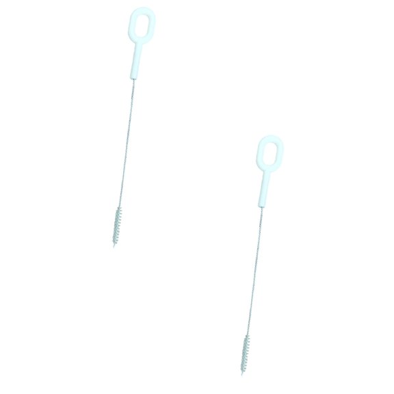 2Pcs Bottle Cleaning Brush With Hooks Scratch Nylon Suitable For Bottles Spouts Of Teapots And Cups Cleaning Brush