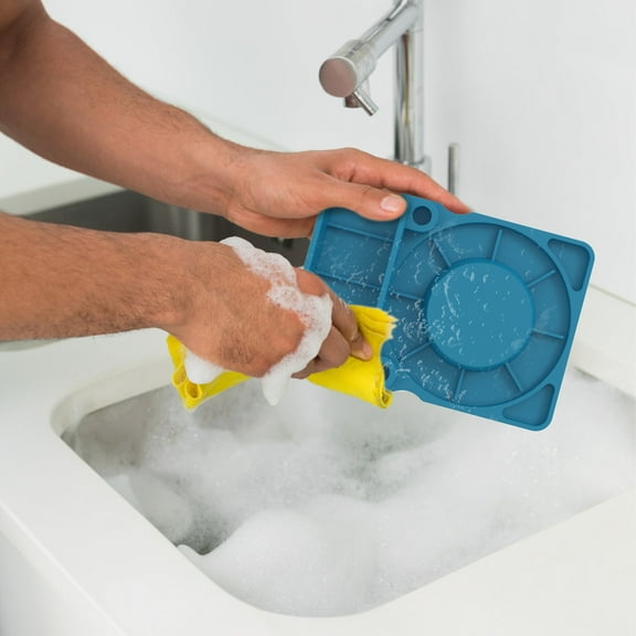 2Pcs Bottle Drying Rack Food Grade Silicone Water Bottle Drainer Rack Anti-Slip Water Cup Fast Drying Rack Portable Bottle Dryer Drainer Rack for 30oz-40oz Water Bottle