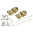 thumbnail image 1 of 2Pcs Brass Housing Cover Set for SCX24 RC Car 10g Axle Weight, Front Rear Axle Fit, 1 of 7