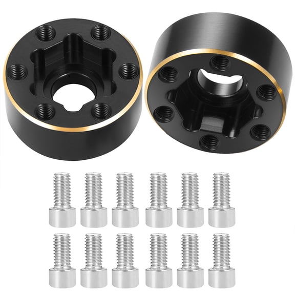 2Pcs Brass Internal Balance Weight 9mm for Axial SCX10 TRX-4 1/10 RC Car Model 1.9inch Wheel Rim