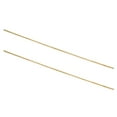 thumbnail image 1 of 2Pcs Brass Round Tube, 2mm OD 0.5mm Wall Thickness 300mm Length Seamless Tubing, 1 of 6