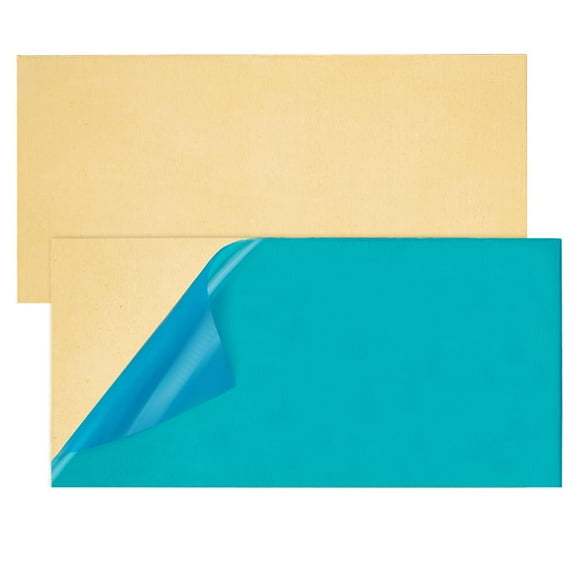 2Pcs Brass Sheet 50x100mm Gold Brass Sheet 2mm Thick Rectangle Raw Brass Sheet Material Rectangle Metal Brass Sheet Blank Metal Sheet for Metal Stamping Models Repairs DIY Crafts Gold