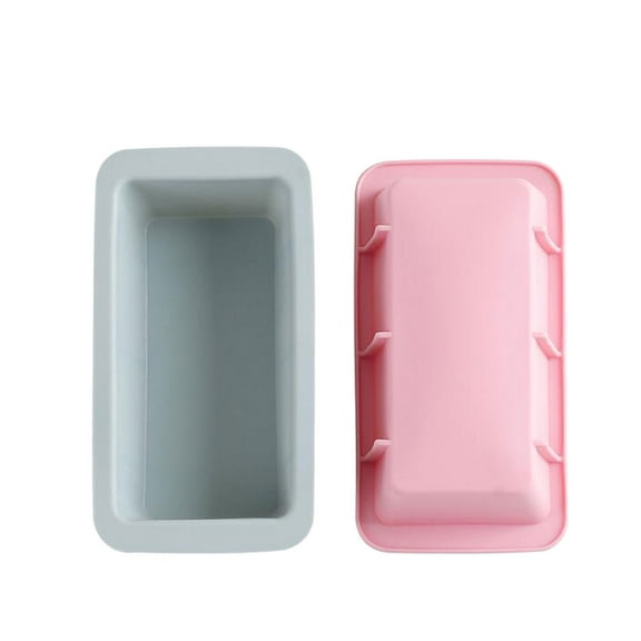 2Pcs Bread Loaf Pan Silicone Mold for Cake and Bread