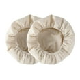 thumbnail image 1 of 2Pcs Bread-Proofing Basket Cloth Liners - Food Grade, Nonstick, Home Baking, Round & Oval Dough Basket Cloth Liners, 1 of 8