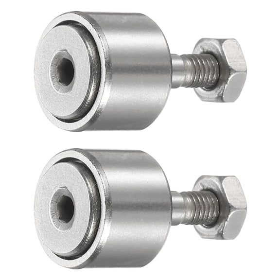 2Pcs CF3/KR10 PPX M3 Stud Needle Roller Stud Track Bearing (Hexagon Socket)
