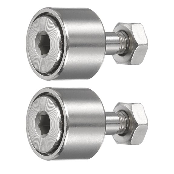 2Pcs CF4/KR12 PPX M4 Stud Needle Roller Stud Track Bearing (Hexagon Socket)