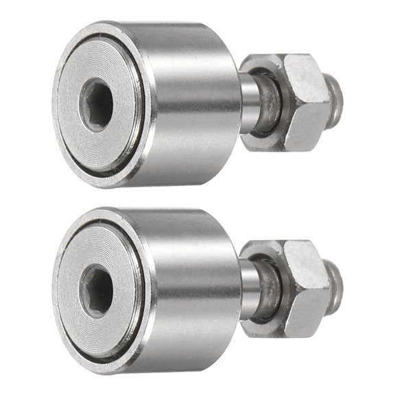 2Pcs CF5/KR13 PPX M5 Stud Needle Roller Stud Track Bearing (Hexagon Socket)