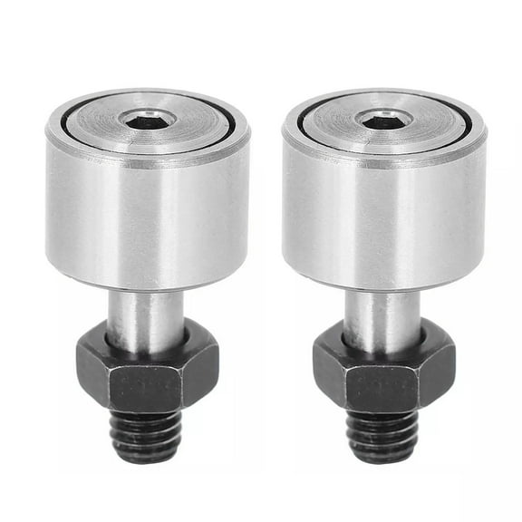 2Pcs CF6 (KR16) Needle Roller Bearing High Accuracy for Guide Rollers in Cam Systems and Linear Motion