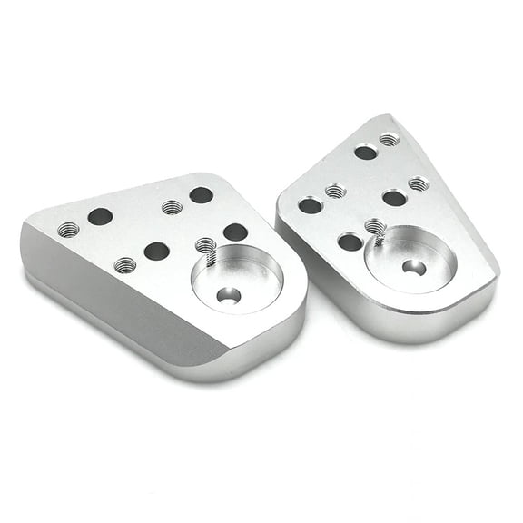 2Pcs CNC Handlebar Risers w/ Bolts For BMW R1100R R1100RT R1150R R1100RT R1200RT