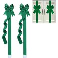thumbnail image 1 of 2Pcs Cabinet Bows for Kitchen Christmas Decorations, Red Cabinet Bows Ribbon Thick Bow for Cabinets Furniture and Kitchen Christmas Party Decorations, 1 of 6