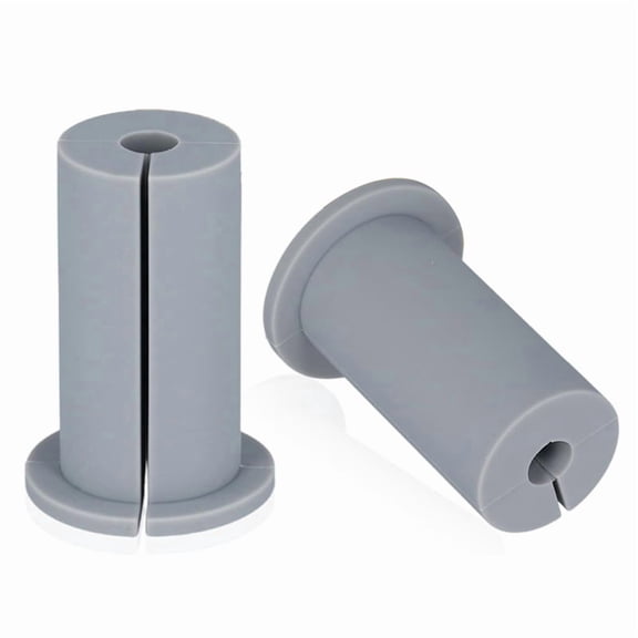 2Pcs Cable Routing Kit for , Cable Feed Through Bushings for 1Inch Wall Hole, Ethernet Cable Wall Grommet,Gray