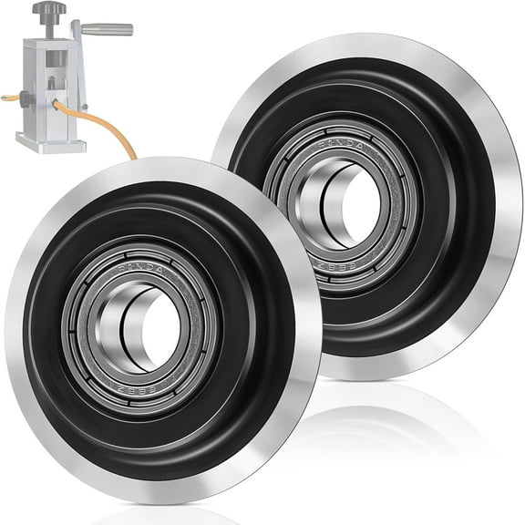 2Pcs Cable Stripper Replacement Blades, 1.3" OD. x 0.3" ID., 33mm OD. x 8 mm ID., Upgraded Replacement Blades for Copper Wire Stripping Machine