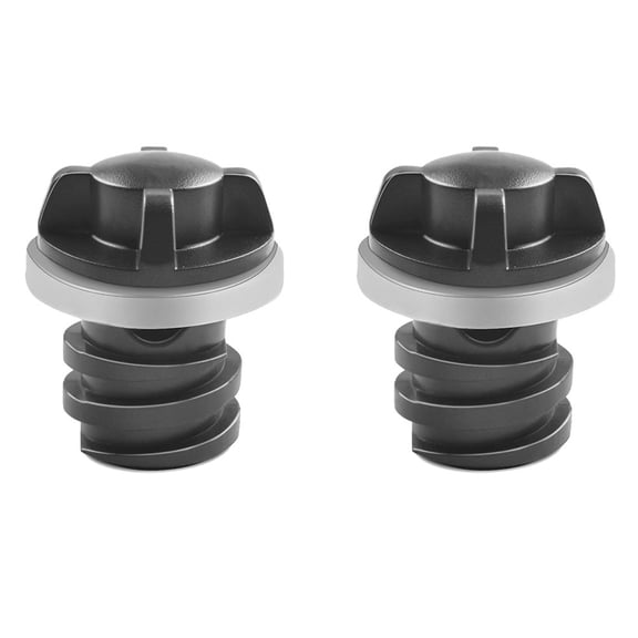 2Pcs Camping Cooler Drain Plug With Silicone Gasket Replacement Camping Cooler Drain Plugs Camping Refrigeration Box Parts