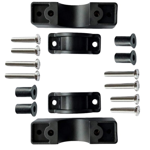 2Pcs Canoes Stabilizers Mounting Bracket Kayaks Canoes Standing Float Stabilizers Outrigger Mount Holder Poles Clip Enduring