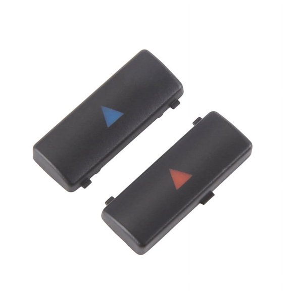 2Pcs Car Air Conditioner a / C Temperature Control Panel Switch Button Key Cover for X5 E39 E53 525I 530I 540I M5 64116924315