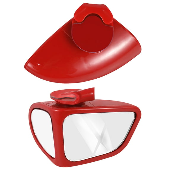 2Pcs Car Blind Spot Mirror 360° Rotatable Rearview Mirror Auxiliary Mirror HD Glass Automobile Reversing Auxiliary Mirror Adjustable Angle for Cars Trucks SUVs Motorcycles