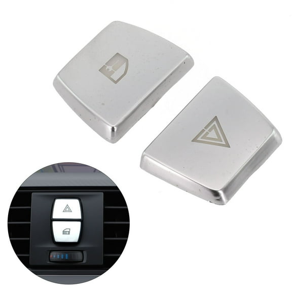 2Pcs Car Console Ligt Switch Lid Button Cover For BMW 1-4s For F20 F22 F30 For F34 F32 Center Console Lamp Relay Cap