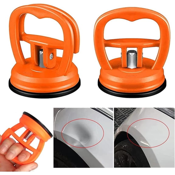 2Pcs Car Dent Puller, Suction Cup Dent Puller, Powerful Car Dent Remover Kit Suction Cup Dent Puller Handle Lifter,Dent Removal Kit and Dent Repair Puller for Car