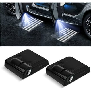 Car LED Door Pedal Light,Car LED Door Sill Light,Auto-Sensing Waterproof  Wireless Door Light for All Cars(2 Pieces)