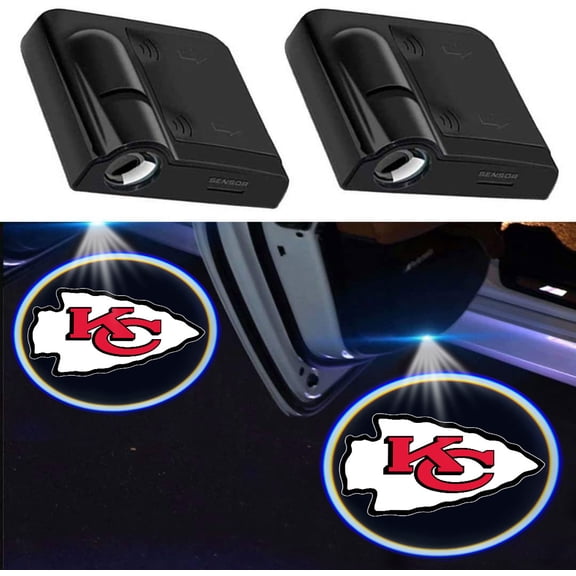 2Pcs Car Door Lights for Chief s,LED Welcome Projector Light, Universal Upgraded for All Car Models