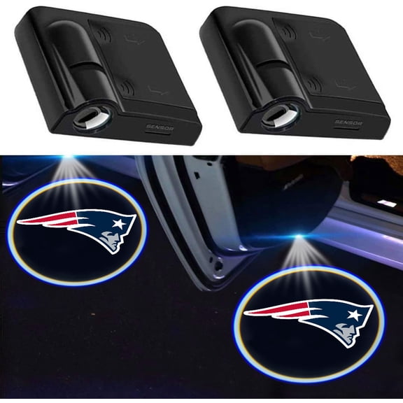2Pcs Car Door Lights for Patriot s,LED Welcome Projector Light, Universal Upgraded for All Car Models
