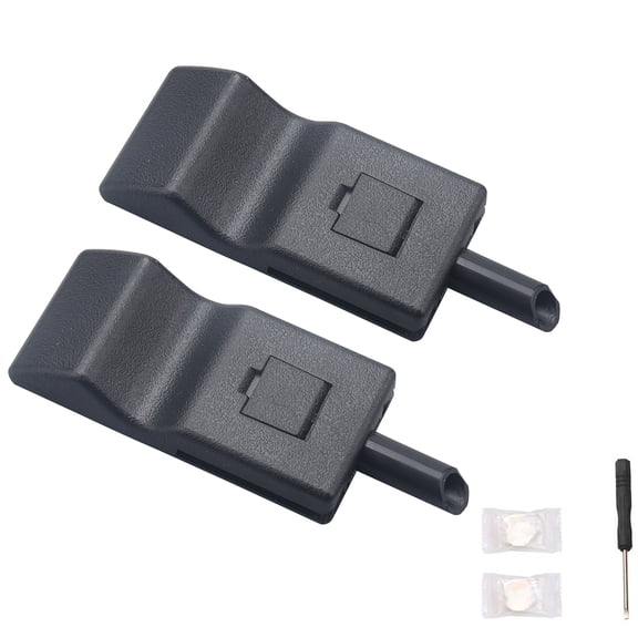 2Pcs Car Door Lock Knob Set Knobs Cowels Set Mini Screwdriver Repair Accessory Konb for GMC SIERRA 2500/3500