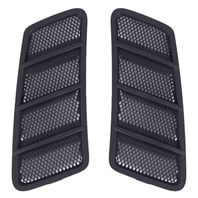 2Pcs Car Front Hood Vent Grille Air Flow Intake for W166 GL350 GL450 GL550 ML ML350 ML550 2012-2015