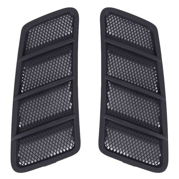 2Pcs Car Front Hood Vent Grille Air Flow Intake for W166 GL350 GL450 GL550 ML ML350 ML550 2012-2015