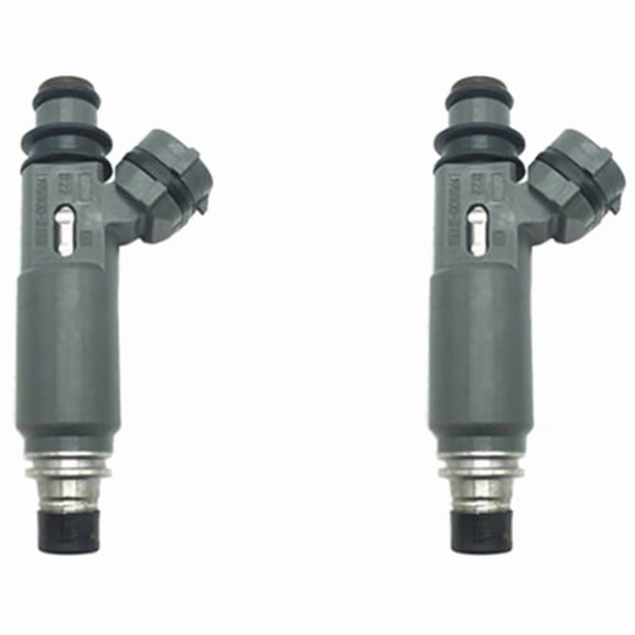 2Pcs Car Fuel Injector Nozzle for 1.5L 1.6L 1997-2003 195500-3110,2 x Fuel Injector,gray