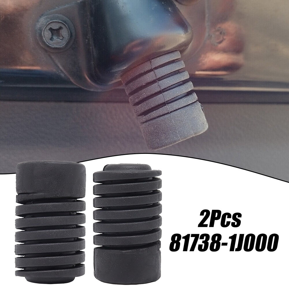 2Pcs Car Hood Tailgate Rubber Stop Mount Buffer Cushion for Nissan