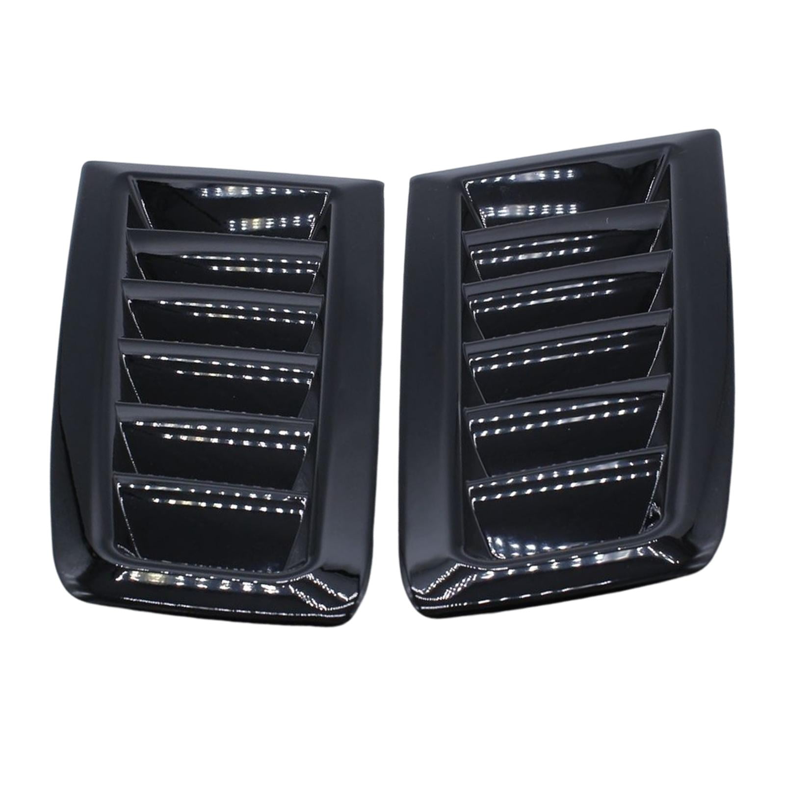 2Pcs Car Hood Vent Scoops Air Flow Intake Hoods Vents Cover for
