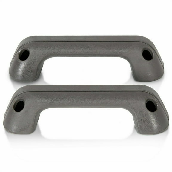 2Pcs Car Inner Gray Door Armrest Handle Trim For Nissan Hardbody D21 Frontier Pickup 1986-1997