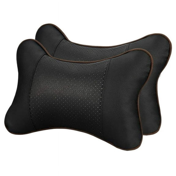 2Pcs Car Neck Pillow Breathable Head Rest Cushion Neck Support Headrest Comfortable Soft for Travel