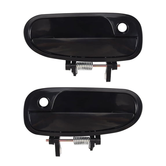 2Pcs Car Outside Exterior Door Handle for EK3 1996 1997 1998 1999 2000 (Front Door Handle)