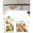 thumbnail image 1 of 2Pcs Car Picture Holder for Visor Magnetic Picture Frame for 3 Inch Photos, Car Sun Visor Photo Holder with Strong Acrylic Magnet, Personalized Car Accessories with Clips for Easy Display, 1 of 10