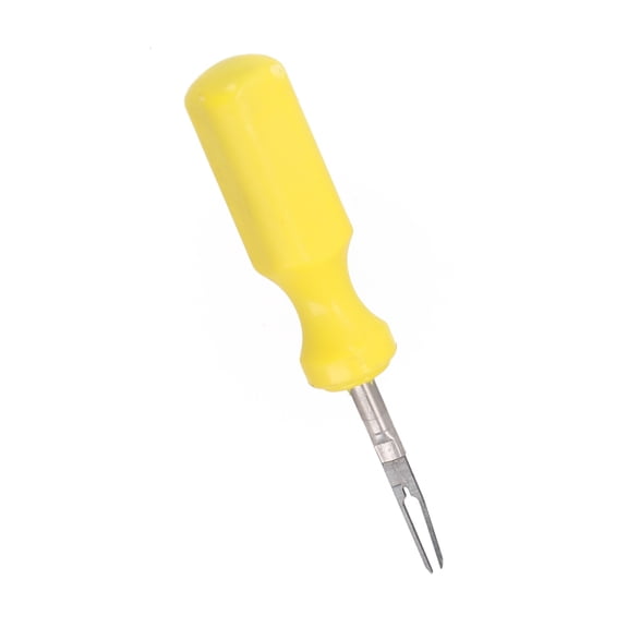2Pcs Car Plug Terminal Removal Tool Set Key Pin Extractor Puller 2Mm/3Mm Electrical Wire Connector With Handle Automotive Repair Fangkenuo