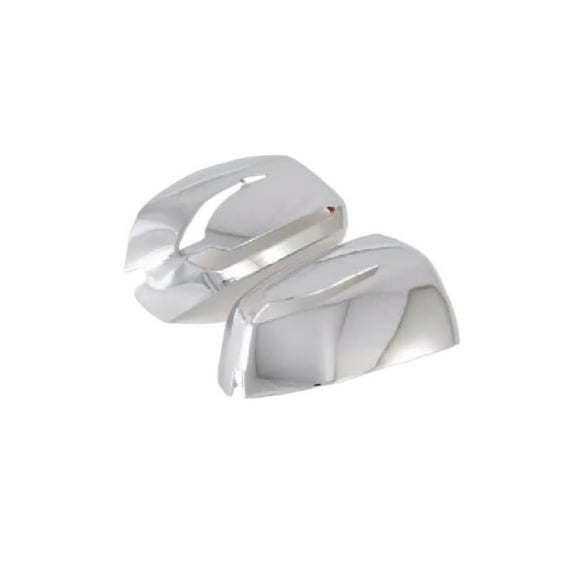 2Pcs Car Rearview Mirror Cover Cap Trim Chrome For Hyundai Palisade 2020 2021 Door Side Rear View Mirror Shell Replacement