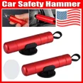 thumbnail image 1 of 2Pcs Car Safety Hammer Emergency Escape Tool Window Breaker & Seat Belt Cutter, 1 of 6