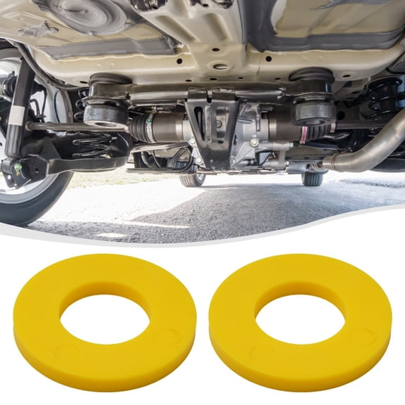 2Pcs Car Shock Absorber Pads Polyurethane Mats Front Strut Tower Mount Suspension Shock-Absorbing Bearing Washer Oil Resistant
