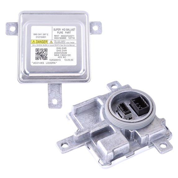 2Pcs Car Xenon Lamp D3S Ballast 8K0941597E for Audi VW, Replaces 8K0.941.597, 8K0.941597B and 8K0.941 597C.