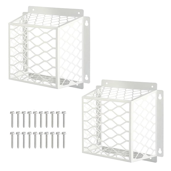 2Pcs Carbon Steel Dryer Vents Bird Guard Dryer Vents Bird Protective Cover Drying System Protector Easy to Use