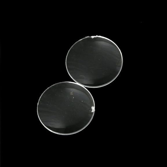 2Pcs Cardboard Virtual Reality VR BiConvex Lenses Only 25mm x 45mm