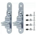thumbnail image 1 of 2Pcs Cargo Trailer Door Hasp Keeper Lock Handle Enclosed Car Hauler for Ramp Padlock Latch, 1 of 8