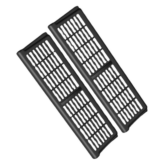 2Pcs Cars Backseat Air Vent Cover ABS Material Tool-Free Installation for Tesla Model Y 2021-2023