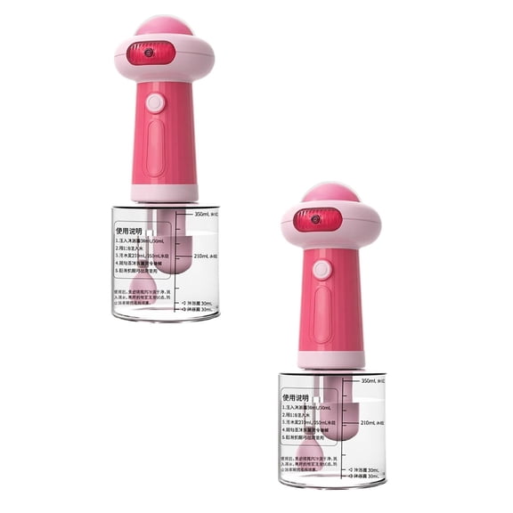 2Pcs Cat Bubble Blower Toy Abs Portable Foam Maker For Pet Bath Playtime, Interactive Blower Machine For Kittens Small Dogs